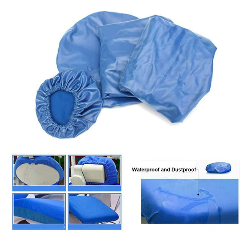 Juego De 4 - Funda Protectora Completa Para Silla Dental, Fu