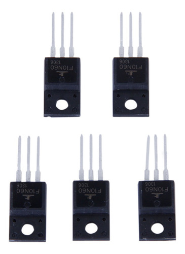 Mosfet De Potencia N De 5 Piezas 10n60 10a 600v