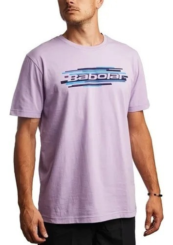 Remera Babolat Algodón Hombre Tenis Padel 