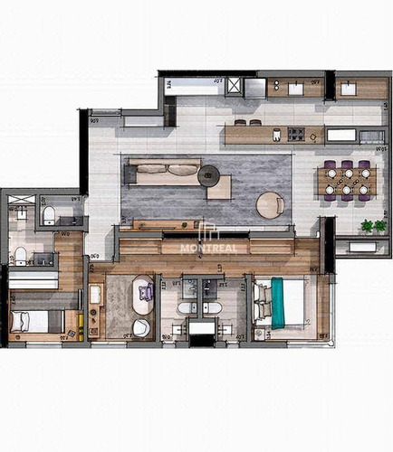 Imagem 17 de 25 de Apartamento À Venda, 104 M² Por R$ 1.466.411,30 - Vila Cordeiro - São Paulo/sp - Ap2757