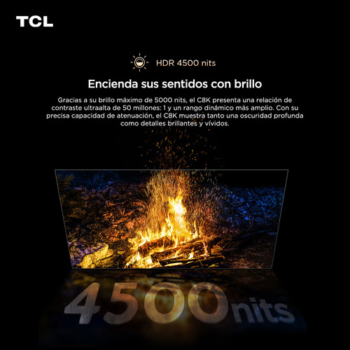 Smart Tv 65 Tcl 4k Qled Mini Led 65c8k