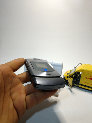 Motorola V3i Itunes Original Exelente Telcel Leer Descripción Azul (Usado)