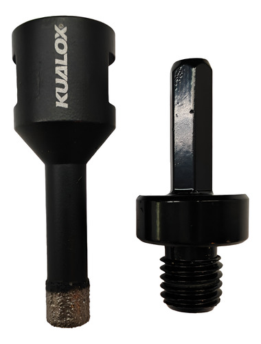 Mecha Copa Diamantada 35mm + Adaptador P/taladro Y Amoladora