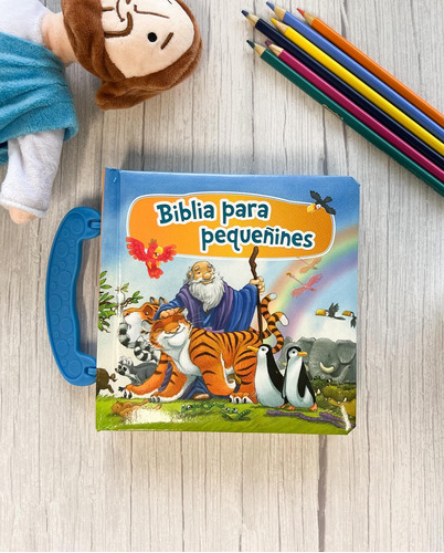 Libro Biblia Para Pequeñines - Ilustrada