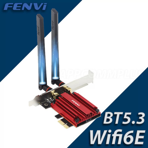 Kit inalámbrico Intel Ax210 Fenvi Pcie Bt 5.3 Wifi 6e 6