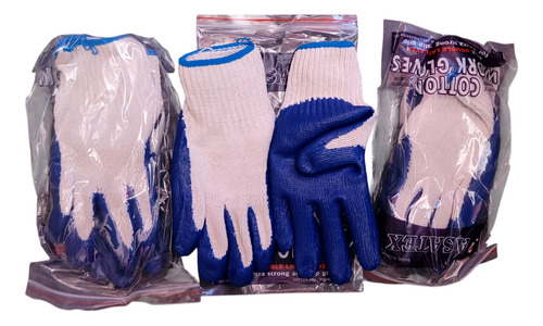 Guantes De Trabajo X 20pares Palma Antideslizante
