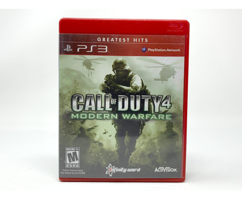 Call Of Duty 4 Modern Warfare - Ps3 Fisico Original