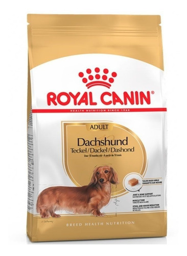 Imagen 1 de 1 de Alimento Royal Canin Breed Health Nutrition Dachshund para perro adulto de raza mini y pequeña sabor mix en bolsa de 7.5kg