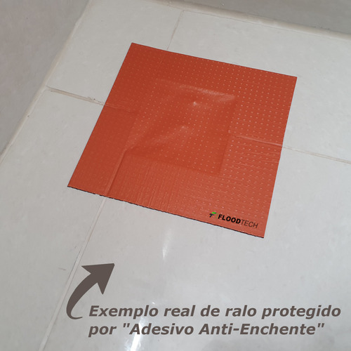 Kit Anti-enchente Floodtech - Ralos/ Vasos (mod. Plus Light)