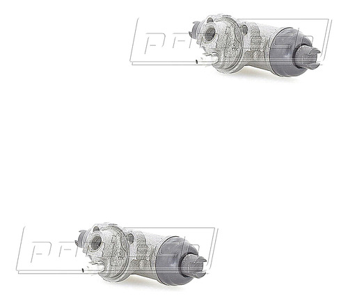 (2) Cilindros Ruedas Tra Nissan Xterra 3.3l V6 00/04 Partech