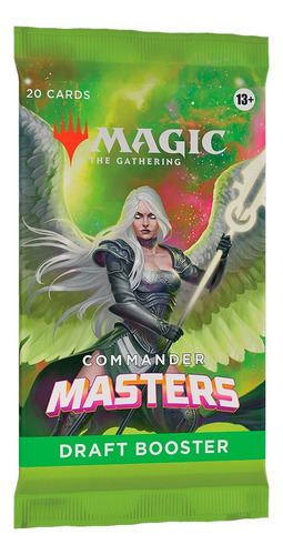 Magic Draft Booster X 20 Cartas - Commander Masters, De Wizards Wizards. Editorial Wizards, Tapa Blanda, Edición 1 En Inglés