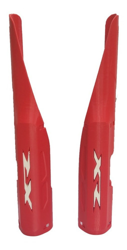 Imagen 1 de 7 de Protector Horquilla F3d Rojo Xr250 Tornado Shop