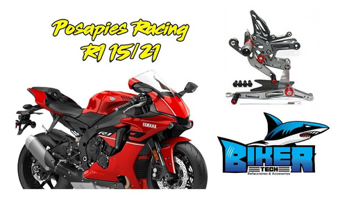 Posapies Racing Yamaha R1 15/21 Nuevos