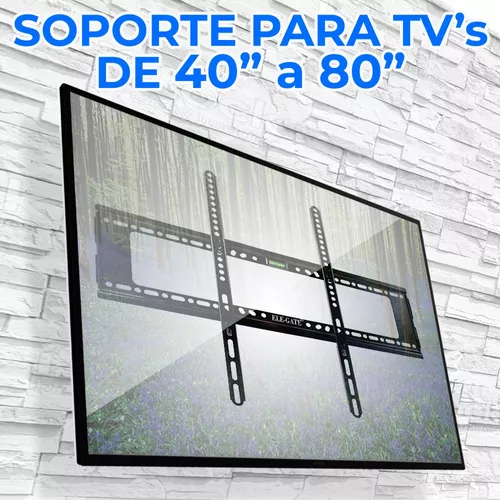 Soporte de movimiento completo de brazo extra largo para pantallas de TV de  19 a 55 pulgadas, ideal para esquinas (diseño elegante)