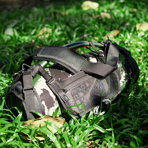 (b) Bolsa De Armazenamento Com Alça De Viagem, Cintas De Tra