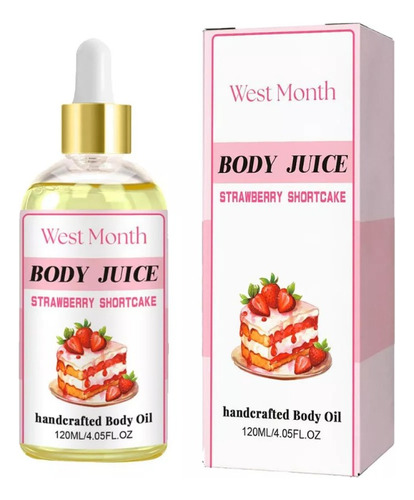 M Aceite Corporal De Jugo De Fresa, Strawberry Shortcake