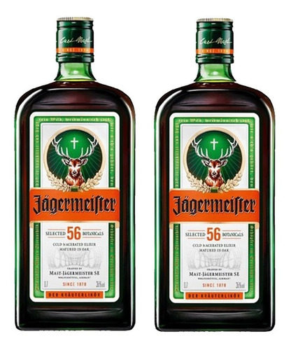 Jagermeister Combo 2 X 700ml - Licor Jager-importado Austria