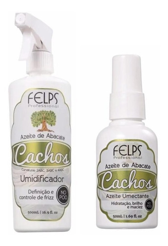 Felps Cachos Umidificador 500g + Umectante 50ml