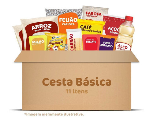 Cesta básica alimentar PLURAL PLUS