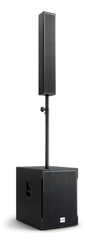 Sistema Amplificado Dbr Vertical Array Va3000xt 1000wrms Sub Cor Preto 110v/220v