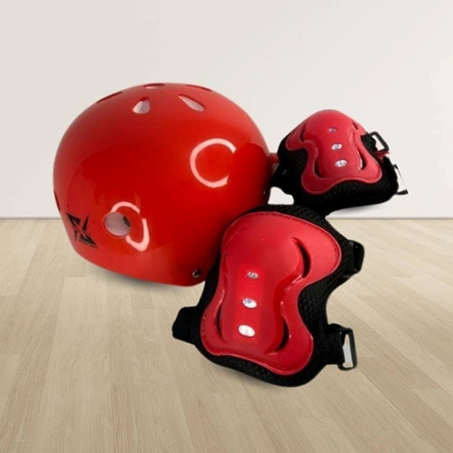 Scooter Para Niñas Musical Luces Casco Rodilleras Y Coderas