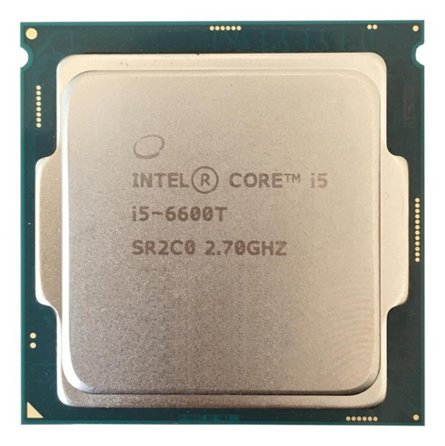Processador gamer Intel Core i5-6600T CM8066201920601  de 4 núcleos e  3.5GHz de frequência com gráfica integrada