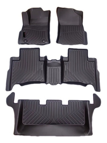 Moquetas Termoformadas Toyota Fortuner 2009 A 2014 3filas 3d