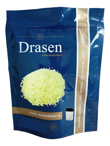 Sal De Parrilla Com Lemon Pepper | 1kg - Drasen Food