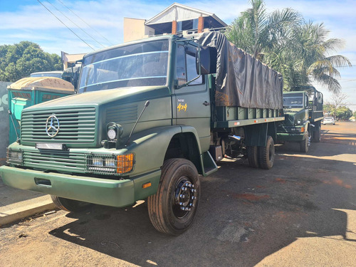 Imagem 7 de 8 de Mb 1418 4x4 Caminhão Exercito
