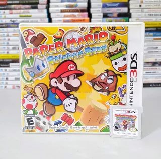 Paper Mario Sticker Star 3ds Original