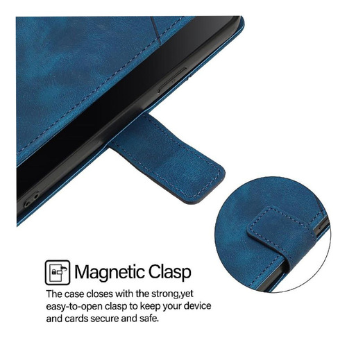 Funda Cartera De Cuero Magnética For Infinix Note 40 Pro 5g