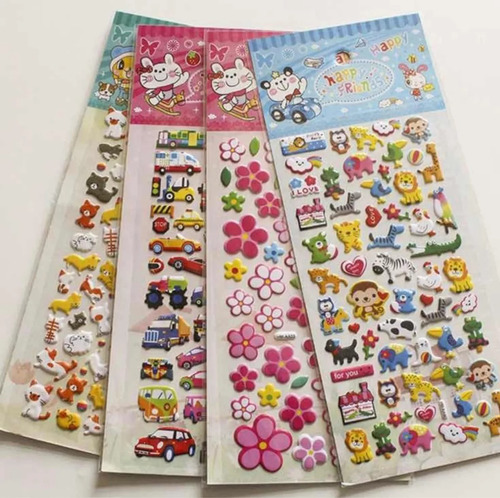 Set 8 Stickers Para Niños