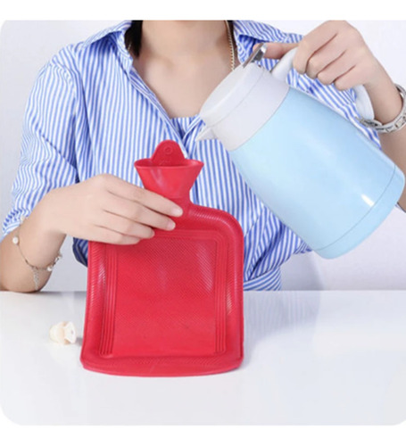 Roro Guatero Con Funda Bolsa Agua Caliente Manos Pies 2 Lts