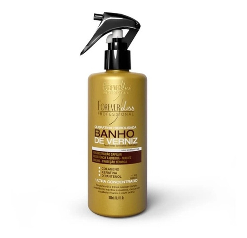 Kit Explosão De Brilho E Hidratação Banho De Verniz Forever