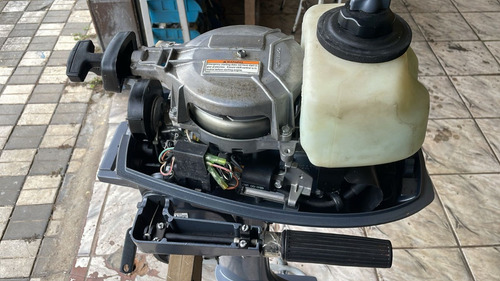 Bote Inflável Fundo Rígido Com Motor Yamaha 4hp