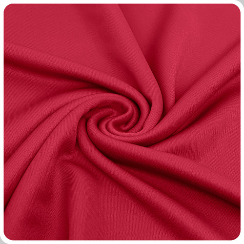 Tecido Malha Helanca Lisa 19m X 1,80m Cor Vermelho Sangue