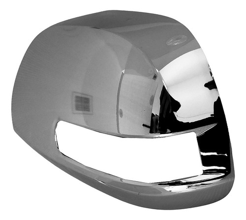 Par Capa Cromada Retrovisor Hilux 2012 A 2015 Com Furo Para
