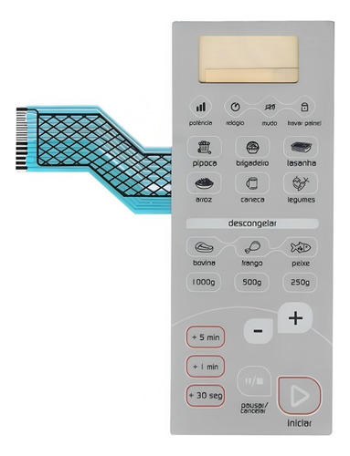 Membrana Teclado Microondas Brastemp Bmc20af Bmc 20af