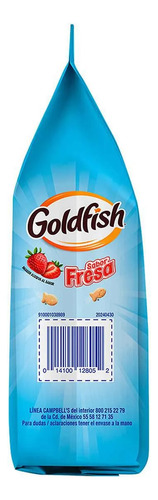 Goldfish Sabor Fresa Galletas Dulces Horneadas 173 Gr