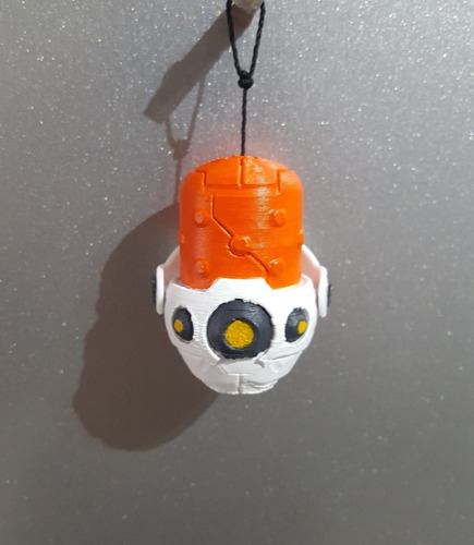 Llavero Killjoy Valorant - Pintado A Mano - Impreso En 3d