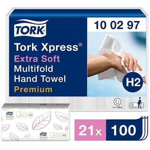 Toalla Interdoblada Tork Xpress Premium Paquete Con 21/100