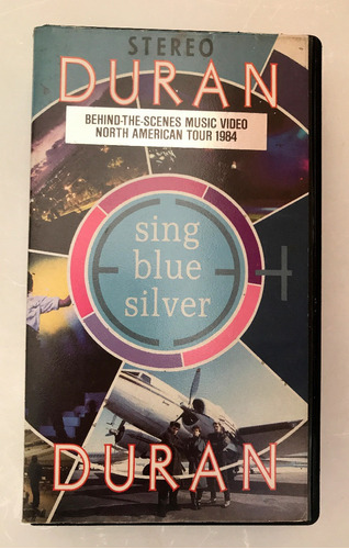 Duran Duran - Sing Blue Silver Vhs Made In Usa Impecable!!!