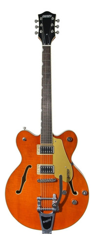 Guitarra eléctrica Gretsch Electromatic G5622T center block de arce orange stain brillante con diapasón de laurel