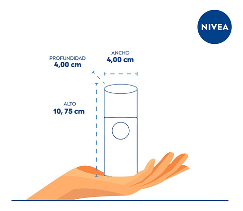 Desodorante Aclarante Nivea Serum Tono Natural Classic 40ml