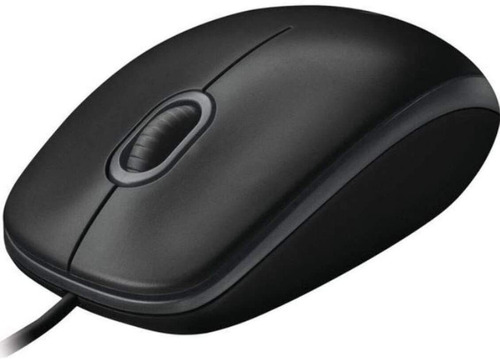 Mouse Optico Con Cable Usb Negro | Logitech B100