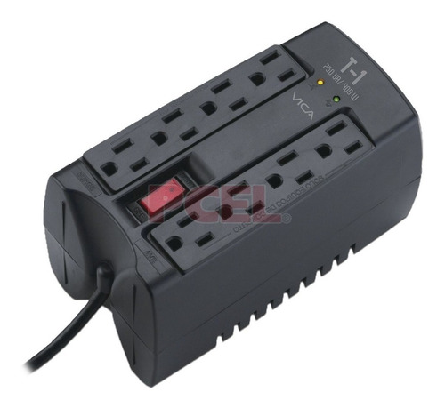 Regulador Electrónico De Voltaje 750 Va 400 Watts 8 Tomas 5-