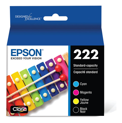 Epson Paquete Combinado De Cartuchos De Tinta Claria De Cap.