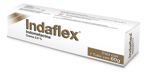 Indaflex 2.5% Crema Tubo Con 60 G