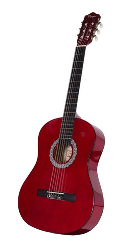 Guitarra De Niño / A 3/4 Criolla  86 Cm Natural + Funda Puas