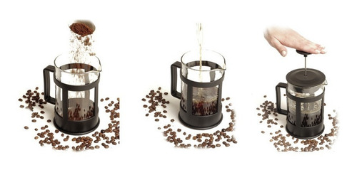 Imagen 6 de 10 de Cafetera Embolo Prensa Francesa 800 Ml Pettish Online